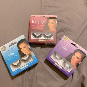 Brand new Vegas Nay lashes (set of 3)